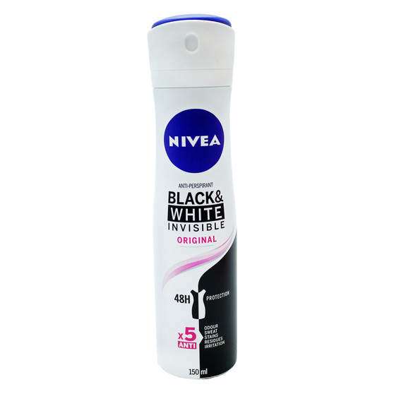 Nivea Antiperspirant  Deodorant Invisible Black & White Women 150ml
