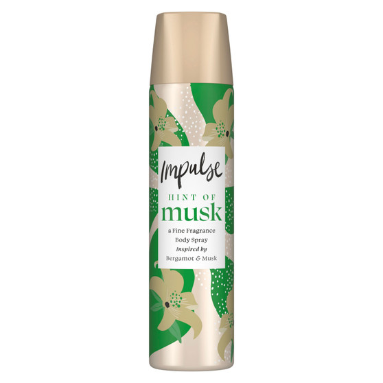 Impulse Body Spray Hint Of Musk 75ml