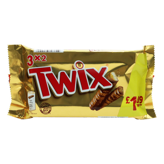 Twix Bar 120g  3 Pack