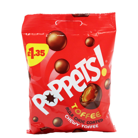 Poppets Toffee Pouch 95g