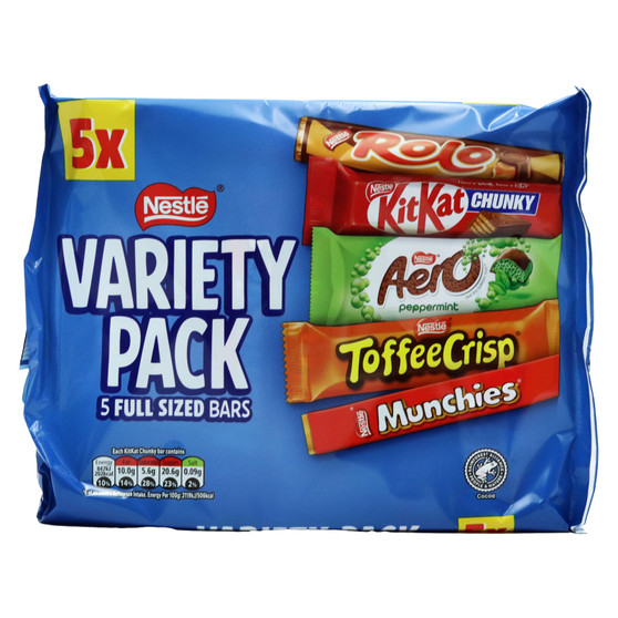Nestle Variety Pack 218g 5 Pack