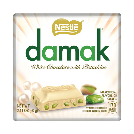 Nestle Damak White Chocolate Pistachio  60g