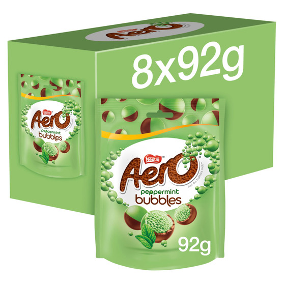 Nestle Aero Peppermint Bubbles Bag 92g