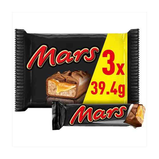 Mars Bar 120g 3 Pack
