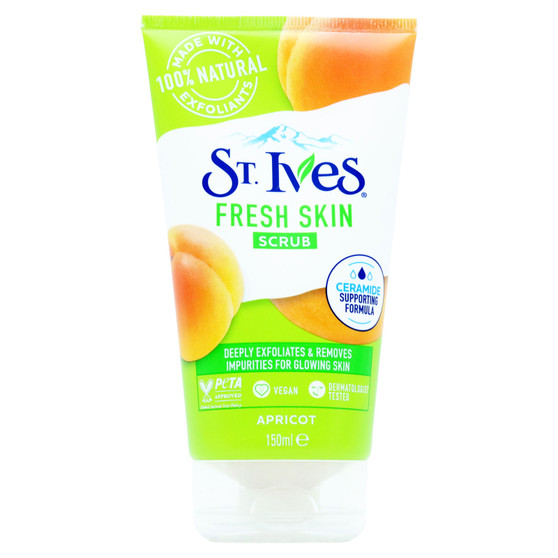 St Ives Face Scrub Invigorating Apricot Fresh 150ml