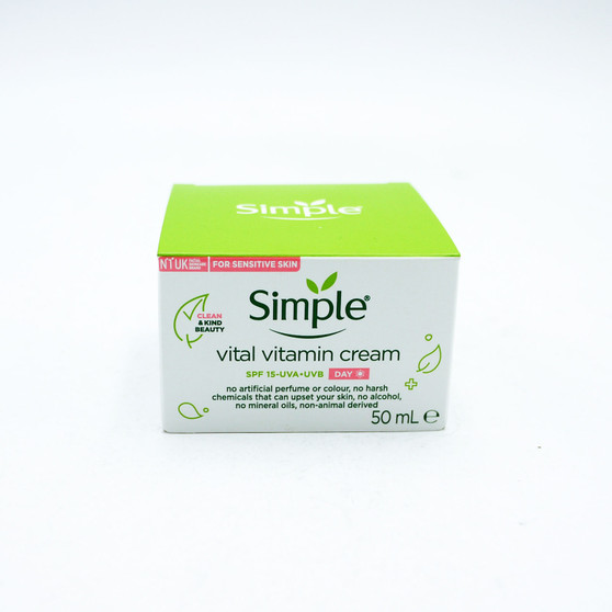 Simple Vital Vitamin Day Cream Pot 50ml