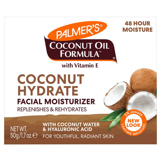 Palmers Facial Moisturiser Coconut Hydrate 50g