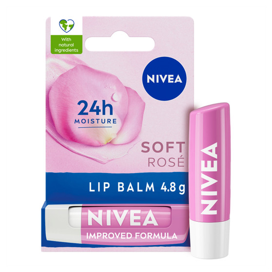 Nivea Lip Care Soft Rose 5ml