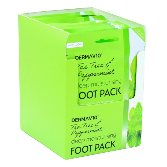 Derma V10 Tea Tree Foot Pack