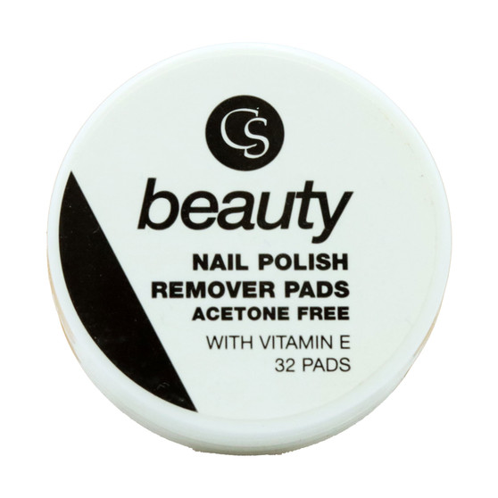 CS Beauty Nail Polish Remover Pads 32 Pack