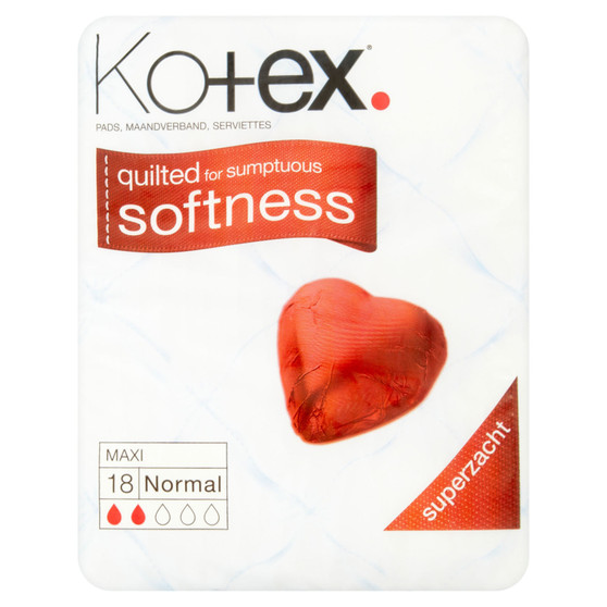 Kotex Maxi Normal 18 Pack