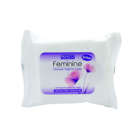 Beauty Formulas Feminine Intimate Wipes 20 Pack
