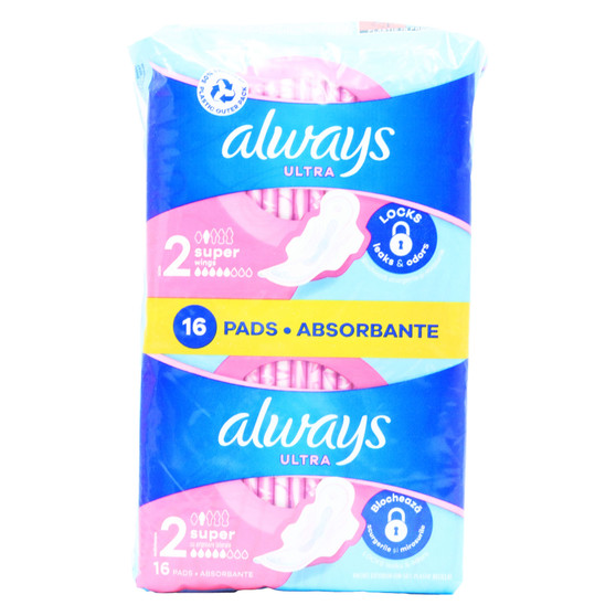 Always Ultra Super Size 2 16 Pack