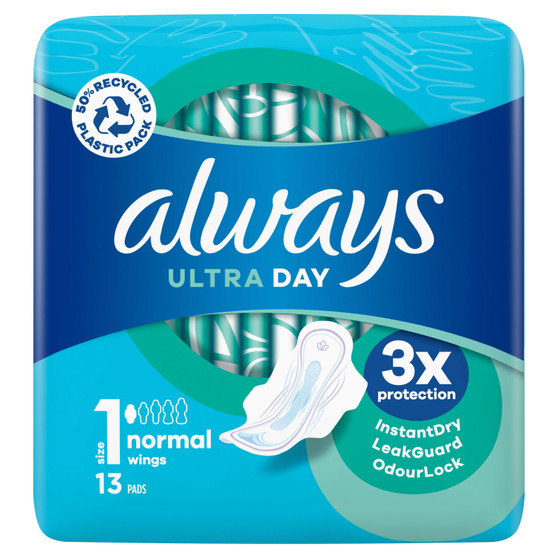 Always Ultra Normal Wings 13 Pack