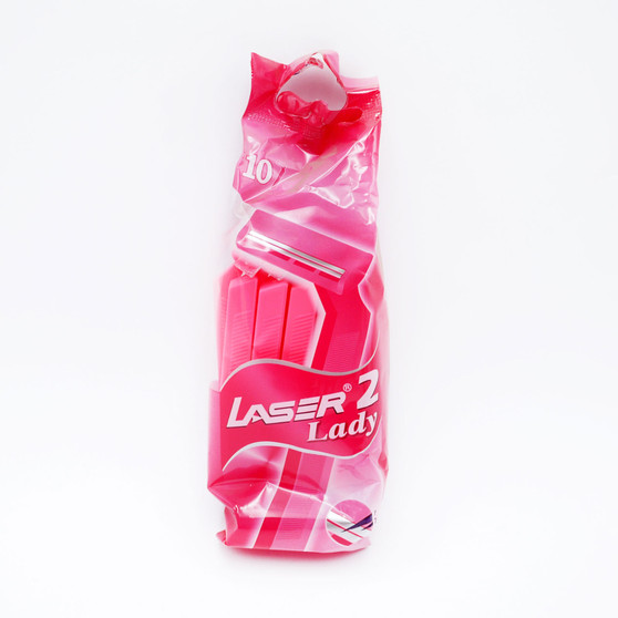 Laser 2 Razors Lady Twin Blade 10 Pack
