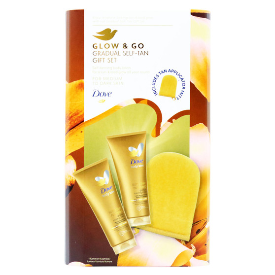 Dove Glow And Go Self Tan Set 3 Pack