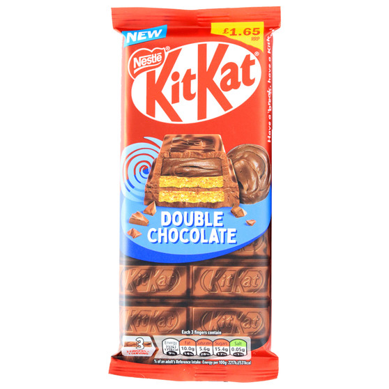 Kitkat Sharing Bar Double Choc 99gm