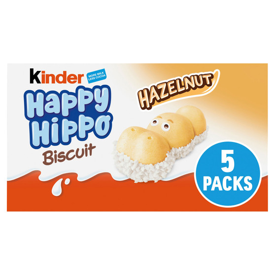 Kinder Happy Hippo Hazel 103g 5 Pack
