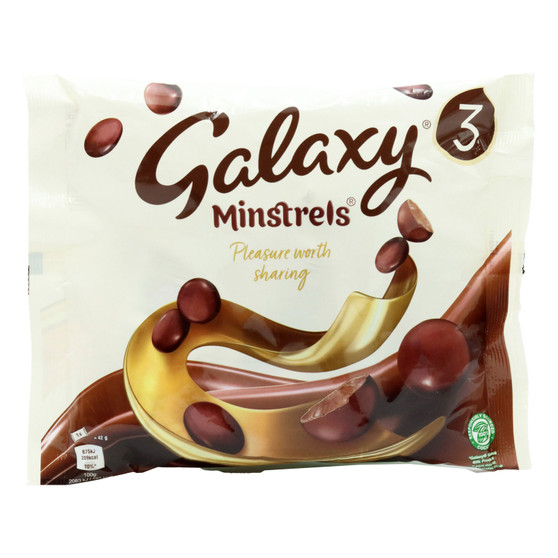 Galaxy Minstrels 126g 3 Pack