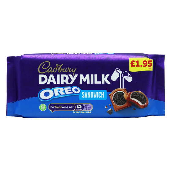 Cadbury Dairy Milk Oreo Sand Bar 96g