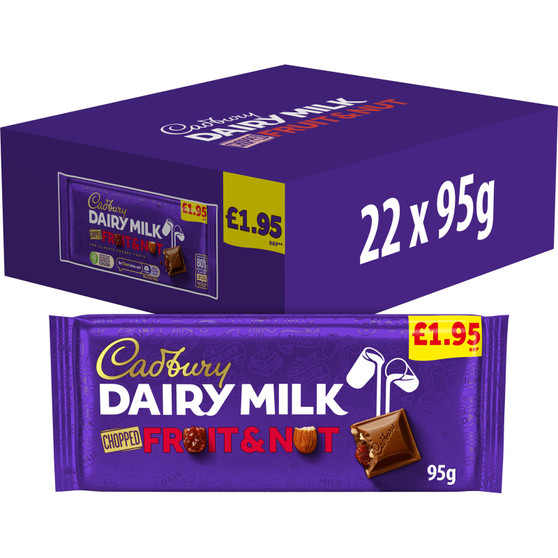 Cadbury Dairy Milk Fruit & Nut 95g