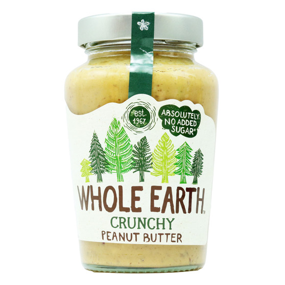 Whole Earth Crunchy Peanut Butter