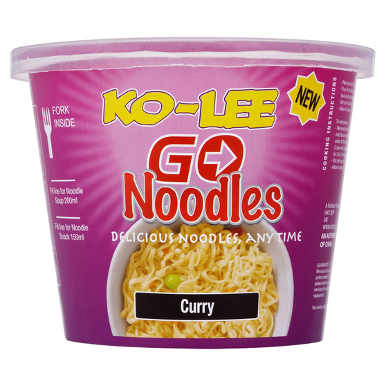 Ko-lee Go Noodles Cup Curry 65g