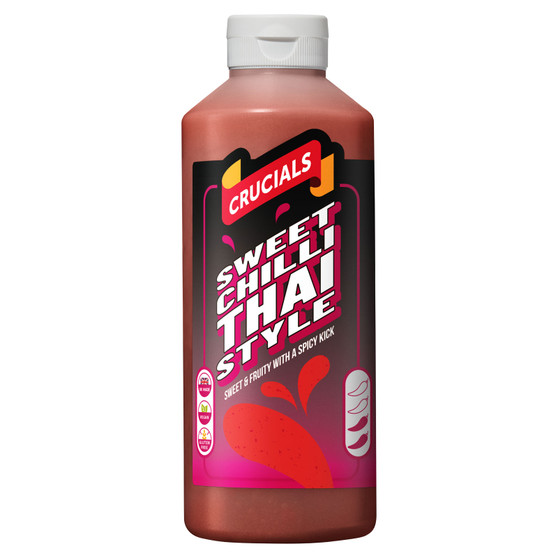 Crucials Sauce Squeezy Thai Sweet Chilli 500ml