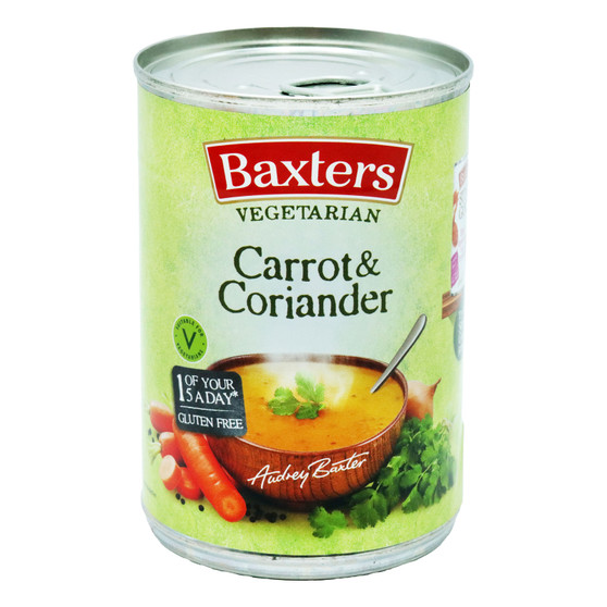Baxters Carrot & Coriander Soup  400g