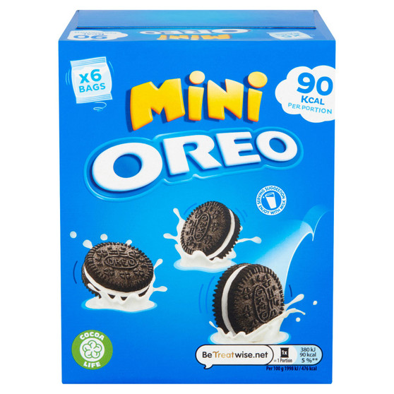 Oreo Biscuits Box 144g 6 Pack