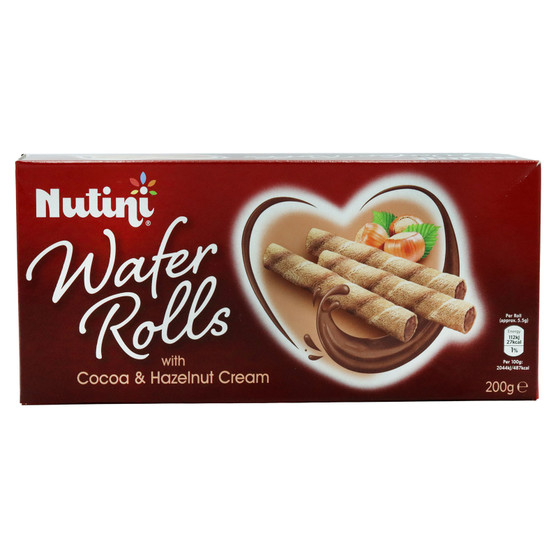 Nutini Wafer Cocoa & Hazelnut Cream 200g