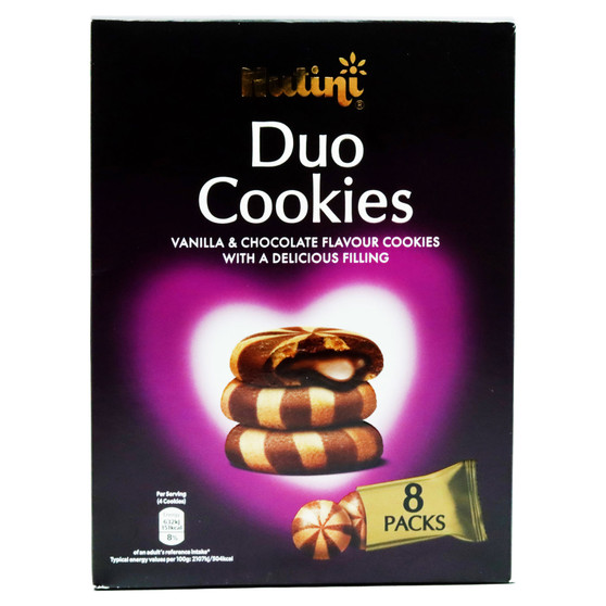 Nutini Duo Cookies With Filling 240g 8 Pack