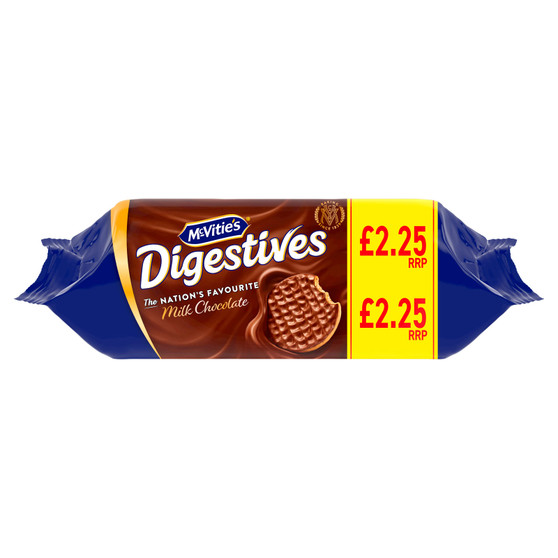 Mcvities Milk Choco Digestives 266g