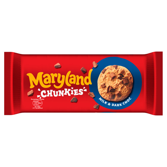 Maryland Big & Chunky Milk & Dark 144g