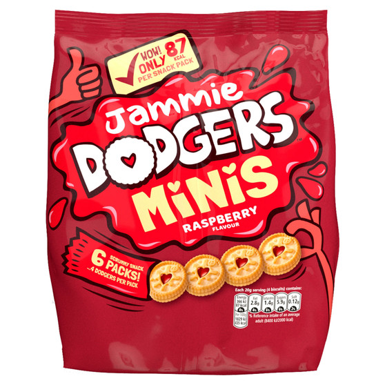Jammie Dodgers Snack Pack 120g