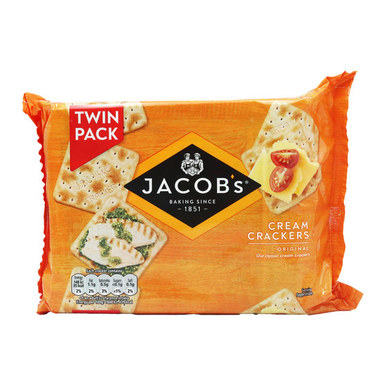 Jacobs Cream Crackers Twin 400g