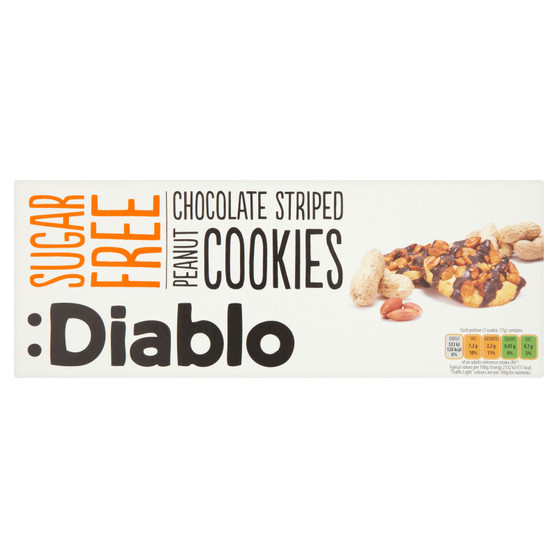 Diablo Sugar Free  Cookies Peanut 150g