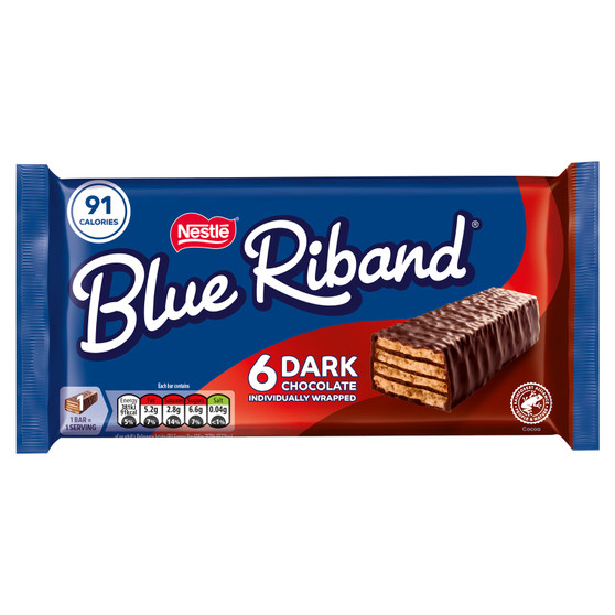 Blue Riband Dark 105g 6 Pack
