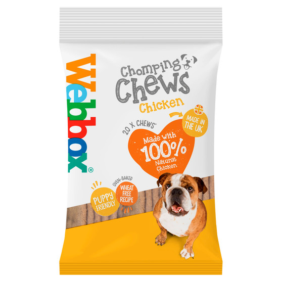 Webbox Dog Chews Chicken 200g 20 Pack