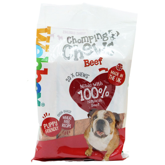 Webbox Dog Chews Beef 200g 20 Pack