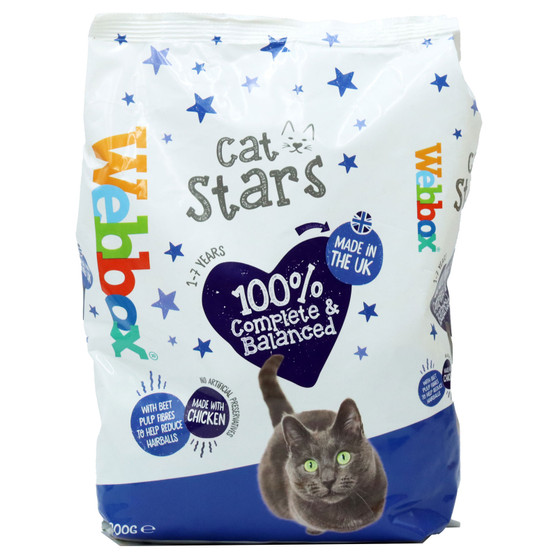 Webbox Cat Stars Complete 900g
