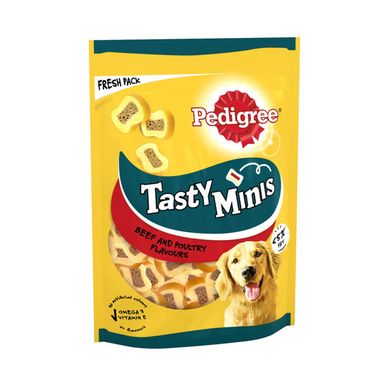 Pedigree Dog Tasty Bites Beef 155g