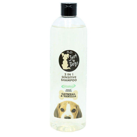 Just 4 Dogs Shampoo 2in1 Sensitive Oatmeal 500ml