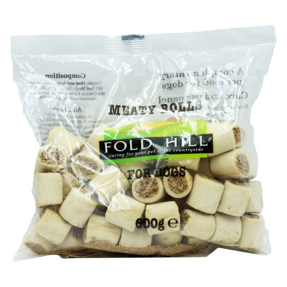 Fold Hill Dog Meaty Rolls 600g