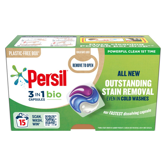 Persil 3in1 Capsules Bio 15 Wash