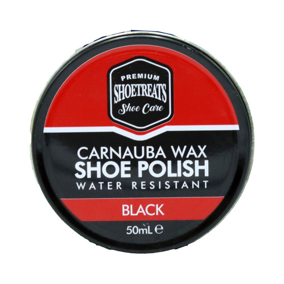 Shoe Treats Shoe Polish Tin Black 50ml