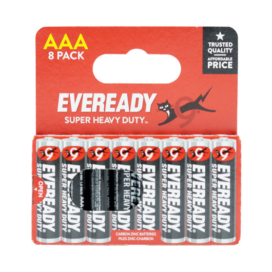Eveready Batteries Zinc 8 Pack