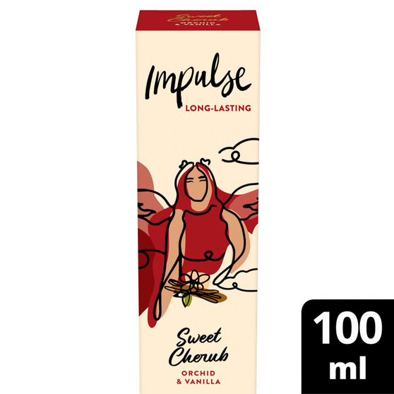 Impulse Body Mist Sweet Cherub Orchid & Vanilla 100ml