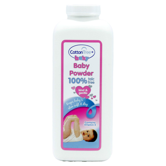 Cotton Tree Baby Powder Talc Free 280g