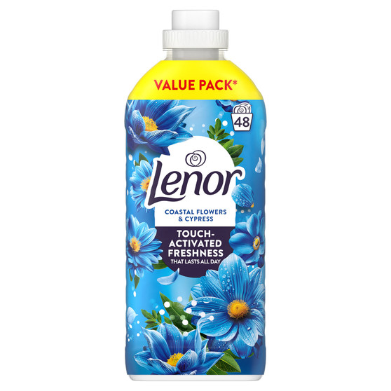 Lenor Fabric Conditioner Coastal Flowers 48 Wash
